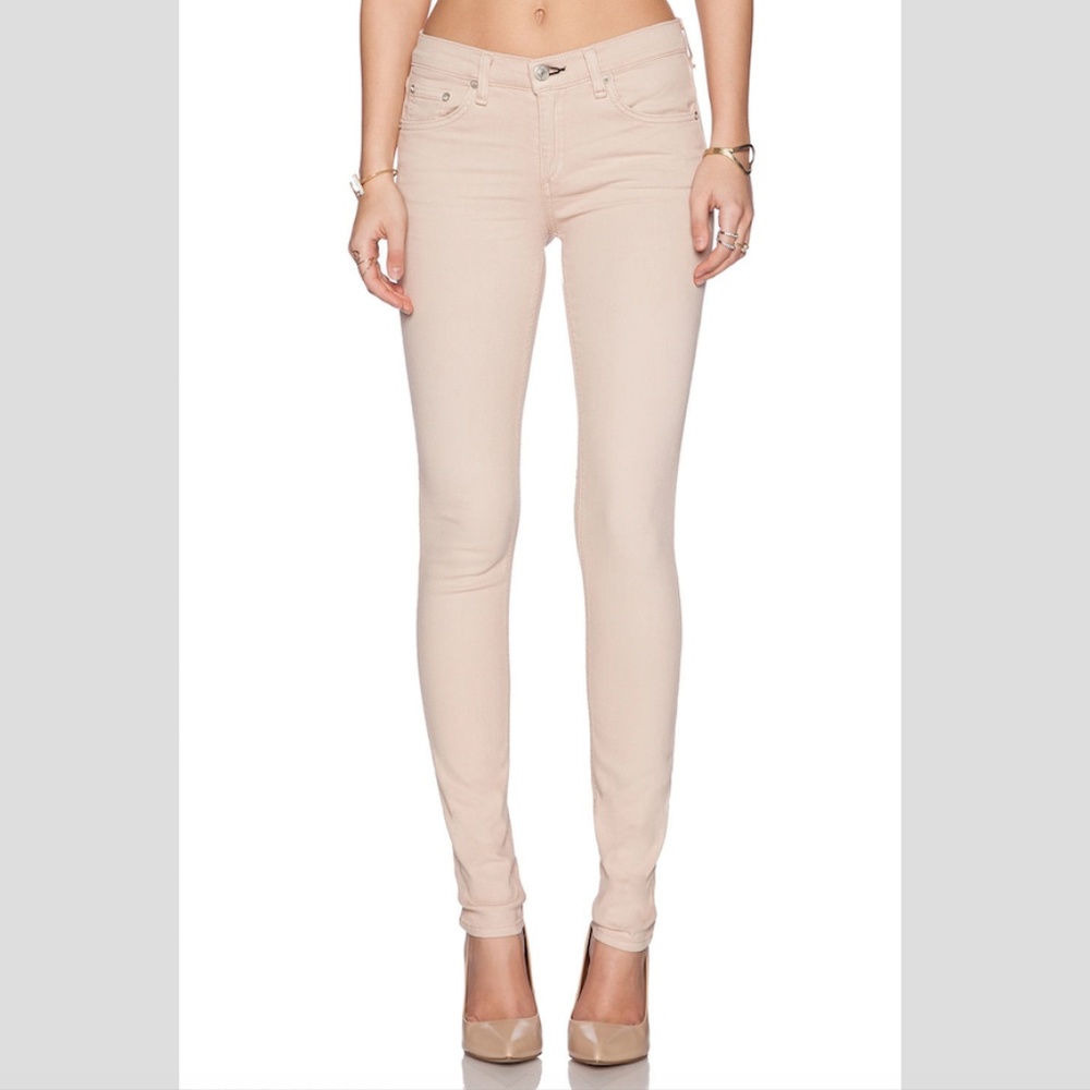 Rag & Bone Skinny Jeans in Distressed Blossom